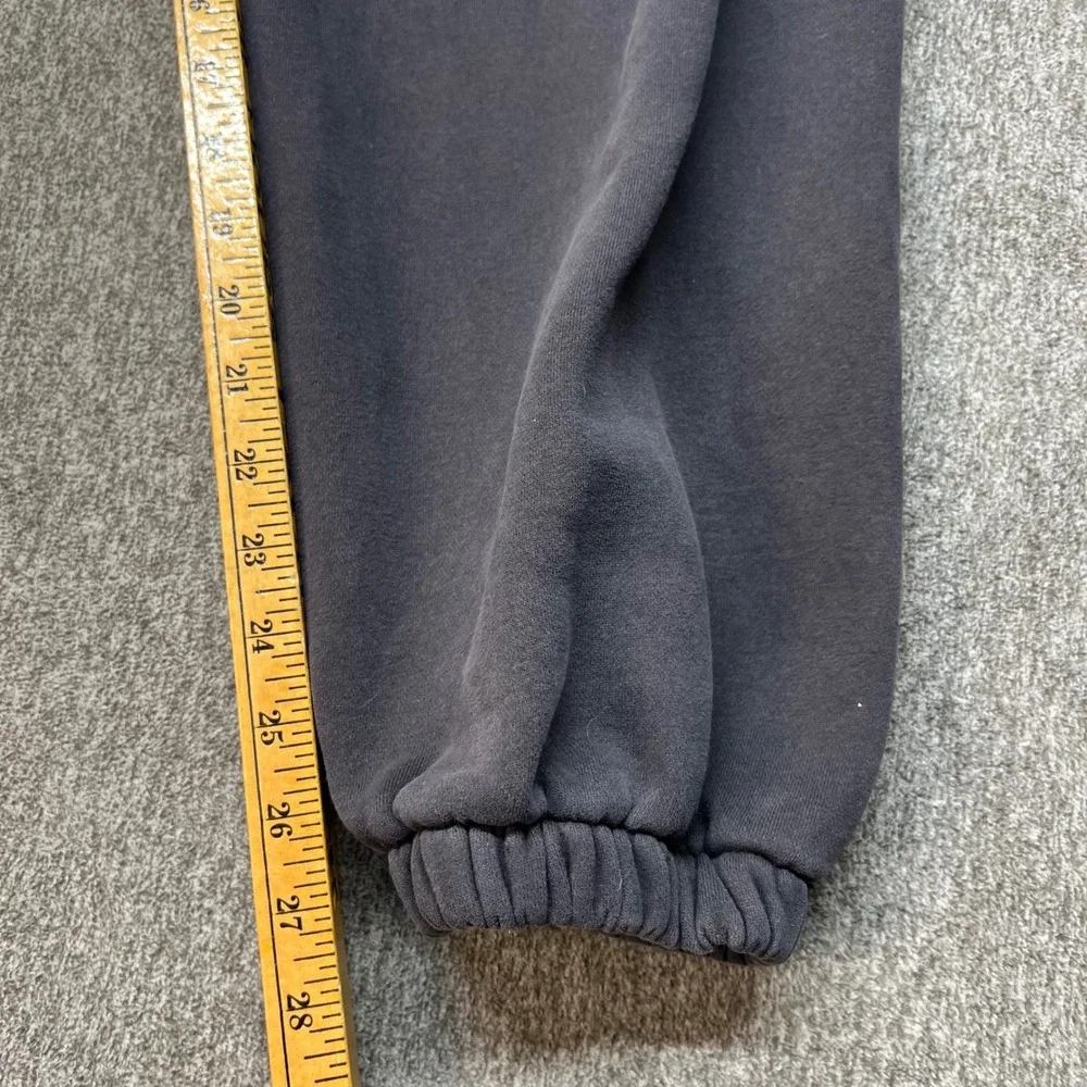 Yeezy Season 6 Sweatpants Mens XL Charcoal Grey Cotton Zip Pocket Joggers USA
